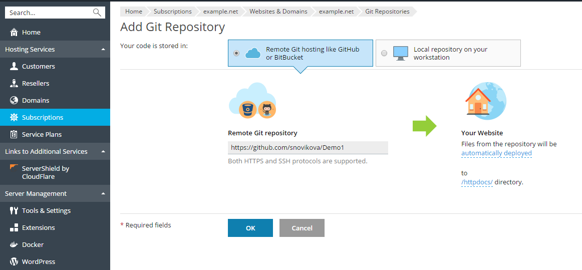 Using Remote Git Hosting Images, Photos, Reviews