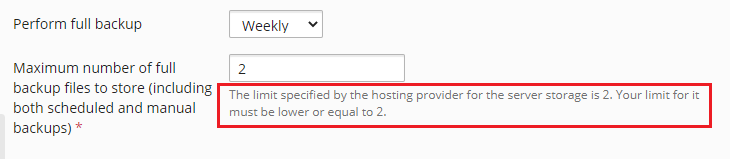 image provider specified limit