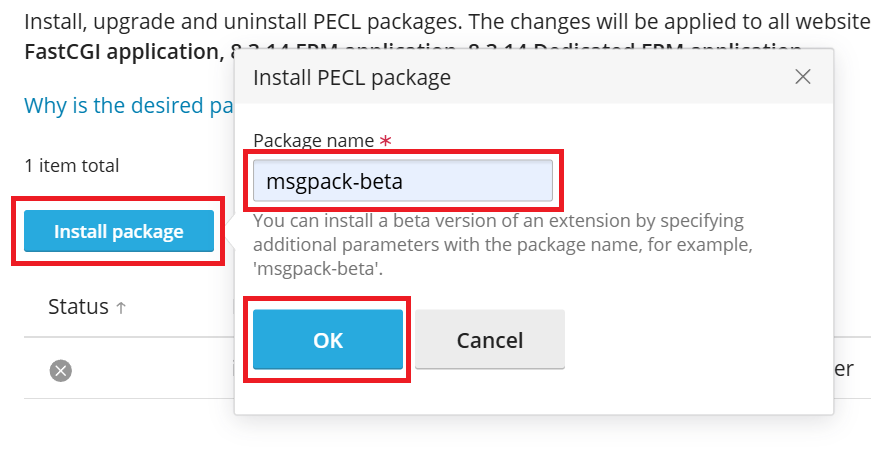 image ready to install beta