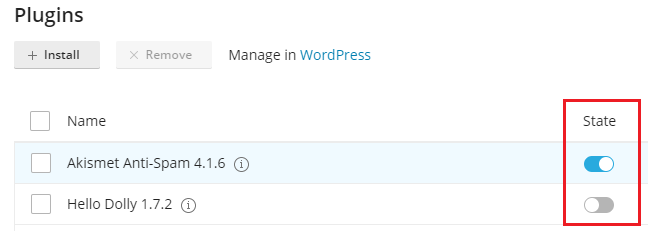image activate toggle