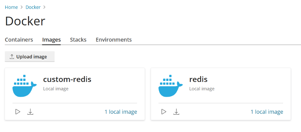 image docker local images