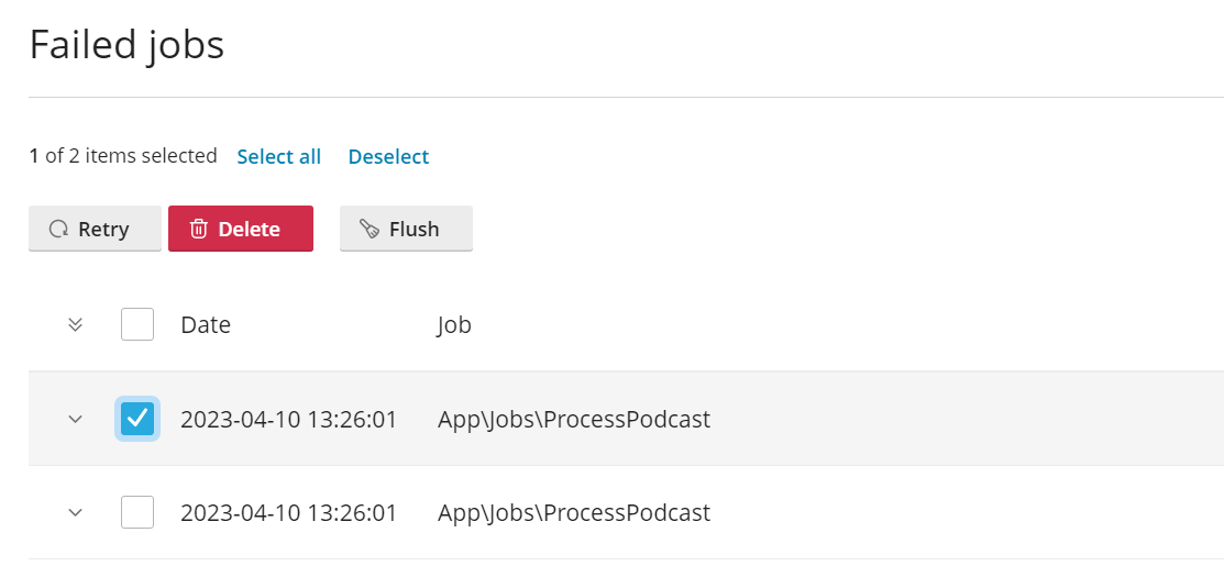 image laravel failed jobs